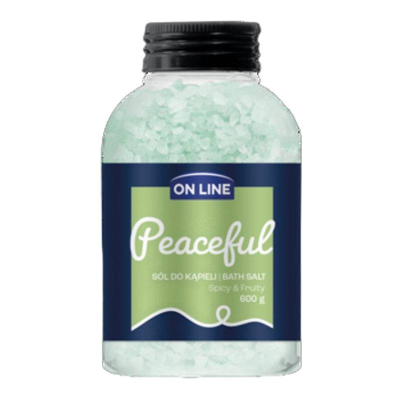 ON LINE SÓL DO KĄPIELI Peaceful Spicy & Fruity 600 g